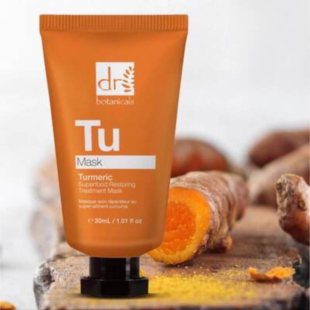Dr. Botanicals Tu Turmeric Superfood Restoring Treatment Mask 1 FL Oz NWT